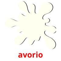 avorio picture flashcards