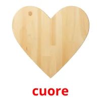 cuore picture flashcards