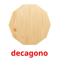 decagono picture flashcards