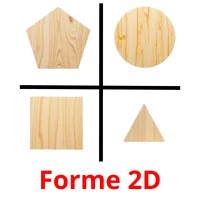 Forme 2D picture flashcards