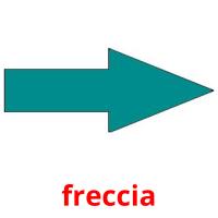 freccia picture flashcards