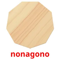 nonagono picture flashcards