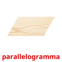 parallelogramma picture flashcards