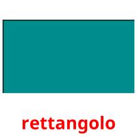 rettangolo picture flashcards