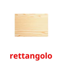 rettangolo picture flashcards