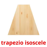 trapezio isoscele picture flashcards