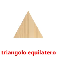 triangolo equilatero picture flashcards