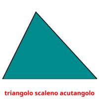 triangolo scaleno acutangolo flashcards illustrate