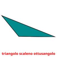 triangolo scaleno ottusangolo flashcards illustrate