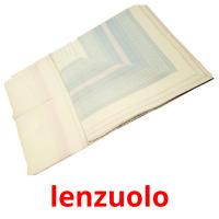 lenzuolo flashcards illustrate