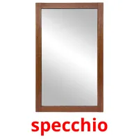 specchio flashcards illustrate