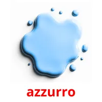 azzurro flashcards illustrate