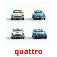 quattro cartes flash