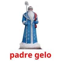 padre gelo cartões com imagens