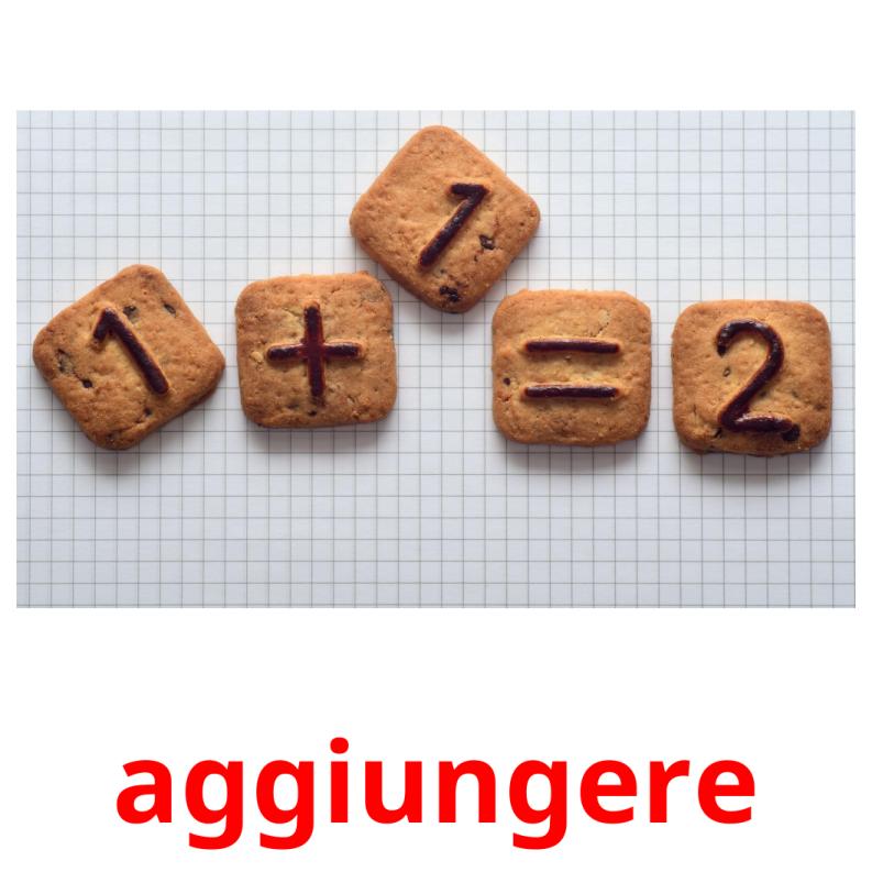 aggiungere picture flashcards