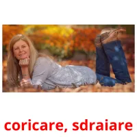 coricare, sdraiare ansichtkaarten