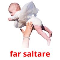 far saltare flashcards illustrate