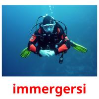 immergersi picture flashcards