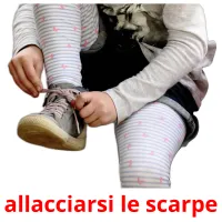 allacciarsi le scarpe ansichtkaarten