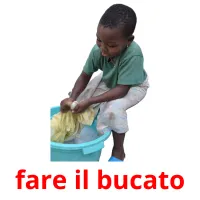 fare il bucato ansichtkaarten