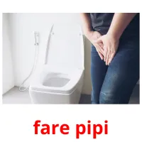 fare pipi ansichtkaarten