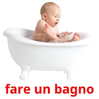 fare un bagno ansichtkaarten