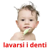 lavarsi i denti ansichtkaarten