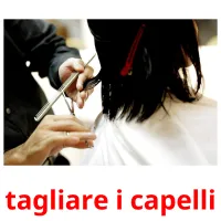 tagliare i capelli ansichtkaarten