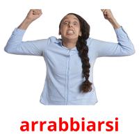 arrabbiarsi picture flashcards