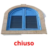 chiuso ansichtkaarten