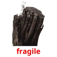 fragile ansichtkaarten