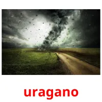 uragano cartões com imagens