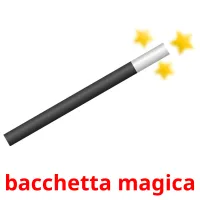 bacchetta magica Tarjetas didacticas