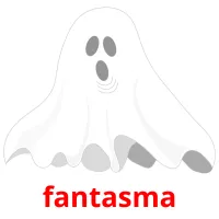 fantasma Tarjetas didacticas