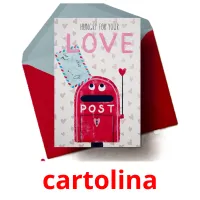 cartolina flashcards illustrate