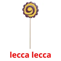 lecca lecca flashcards illustrate