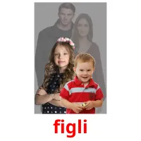 figli flashcards illustrate