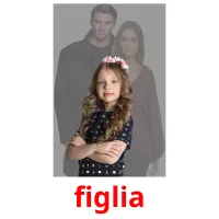 figlia flashcards illustrate