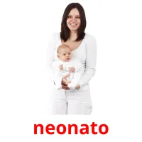 neonato flashcards illustrate