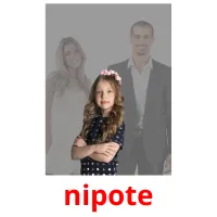 nipote flashcards illustrate