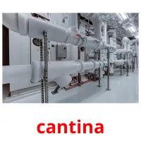 cantina cartões com imagens