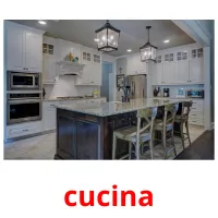 cucina cartões com imagens