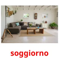 soggiorno cartões com imagens