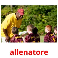 allenatore flashcards illustrate