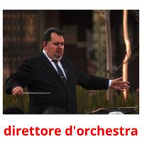 direttore d'orchestra picture flashcards
