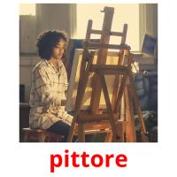 pittore picture flashcards