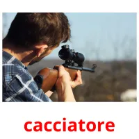 cacciatore flashcards illustrate