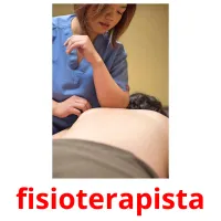 fisioterapista flashcards illustrate