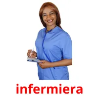 infermiera flashcards illustrate