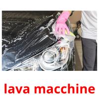 lava macchine picture flashcards